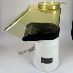 Presto Popcorn Now Plus Hot Air Popper Maker White USA Tested Vintage Retro